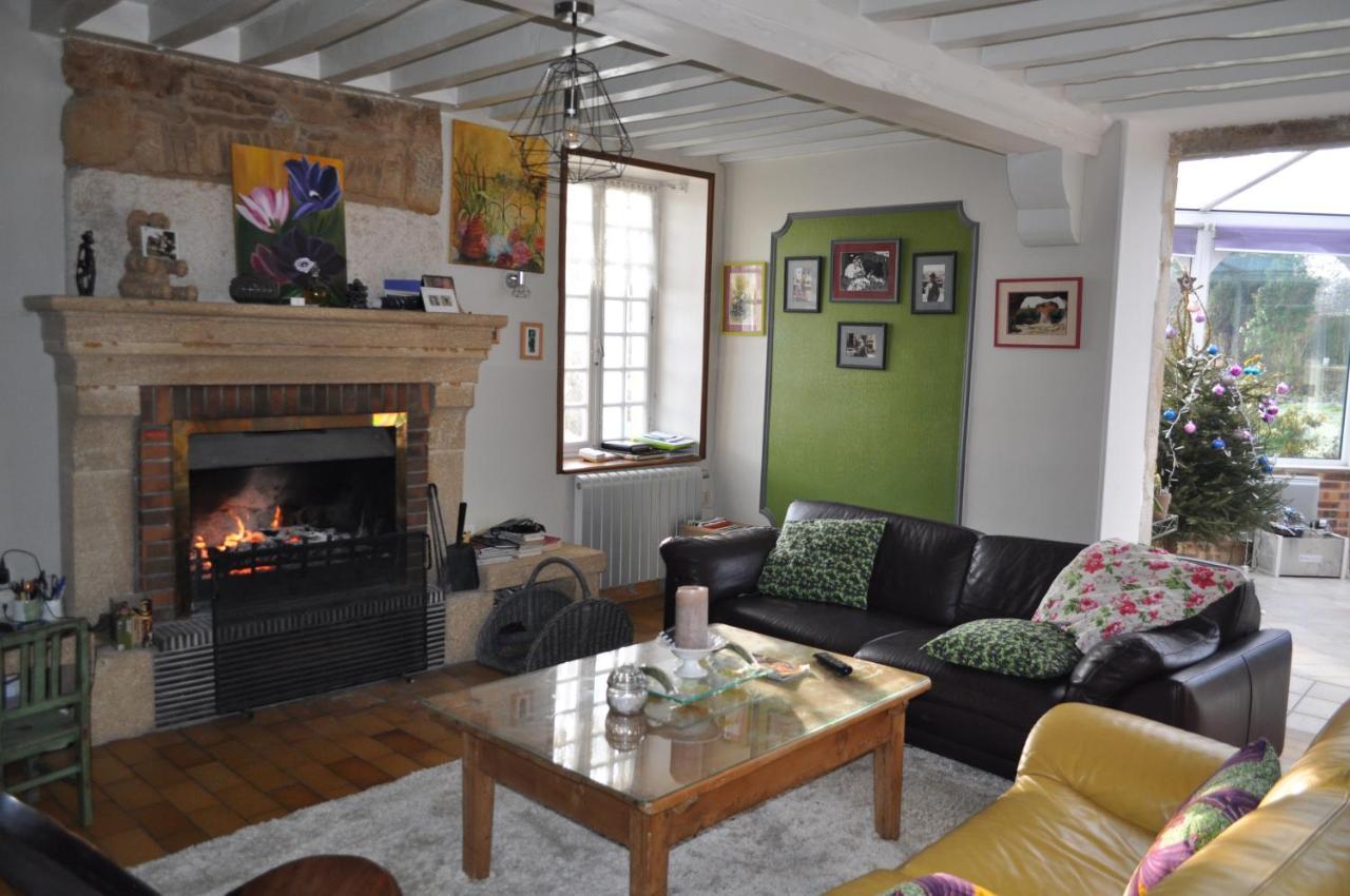 Ma Maison Bleue Saint-Brice-sous-Ranes Luaran gambar